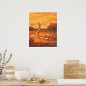 Autumn Meadows - Albert Pinkham Ryder Poster (Keuken)