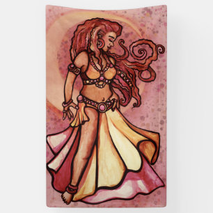 Autumn Moon Belly Dancer Goddess Spandoek