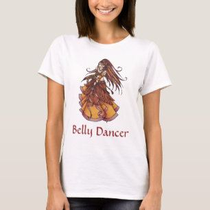 Autumn Moon Belly Dancer T-shirt