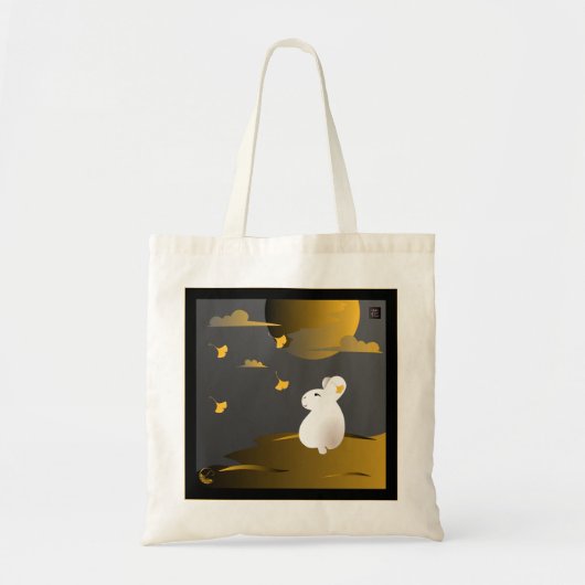 "Autumn" Moon Bunny tas bag (Voorkant)