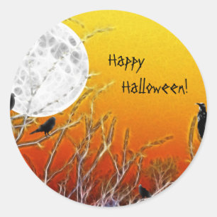 Autumn Moon Ronde Sticker