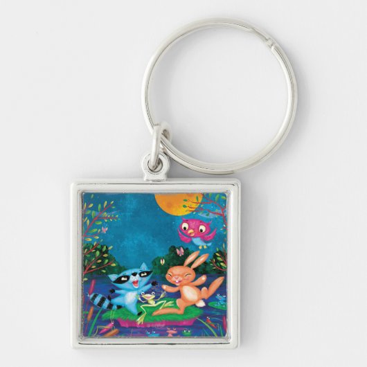 Autumn Moon Sleutelhanger (Voorkant)