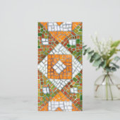 AUTUMN MOSAIC 8x4 Carte plate / Verticale (Debout devant)