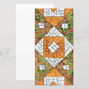 AUTUMN MOSAIC 8x4 Carte plate / Verticale