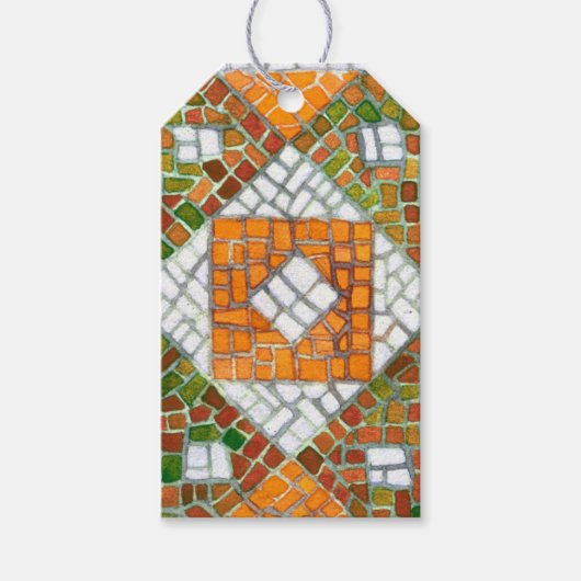 AUTUMN MOSAIC CadeauLabels (Voorkant)