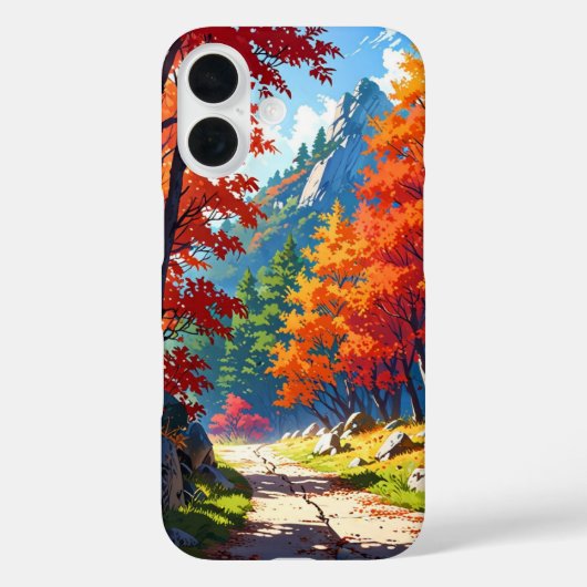 Autumn Mountain Trail Case-Mate iPhone Case (Achterkant)