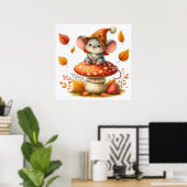 Autumn Mouse Poster (Bureau à domicile)