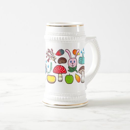 Autumn mug bierpul (Voorkant rechts)