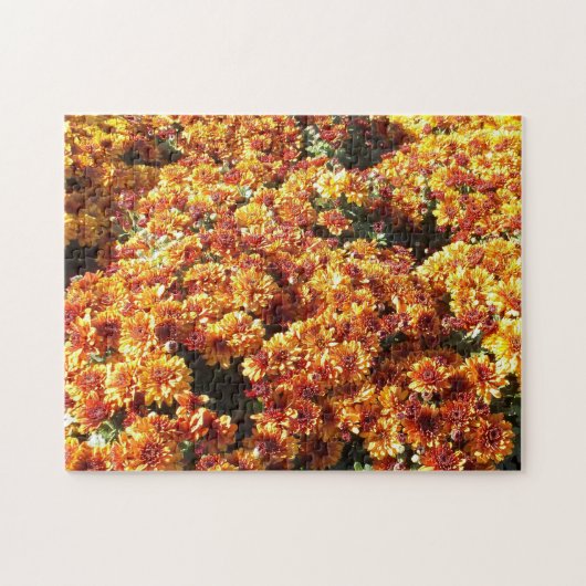 Autumn Mums Legpuzzel (Horizontaal)