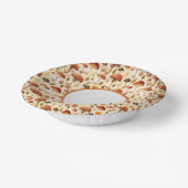 Autumn Mushrooms Papieren Kommen (Gebogen)