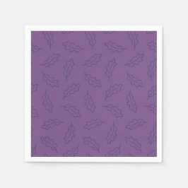 Autumn Oak cocktailservetten - druif/pruim Servet