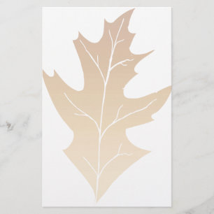 Autumn Oak Leaf Briefpapier