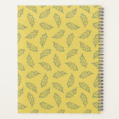 Autumn Oak Planner - maïs/blauwgroen (Achterkant)
