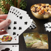 Autumn on a Country Road Pokerkaarten (Insitu)