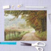 Autumn on a Country Road Tissuepapier (Craft)