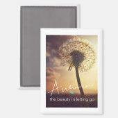 Autumn or Fall Beauty of Letting Go Magnet (Recto/Verso)
