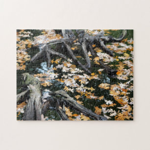 Autumn Otter Pond van Bladeren Legpuzzel