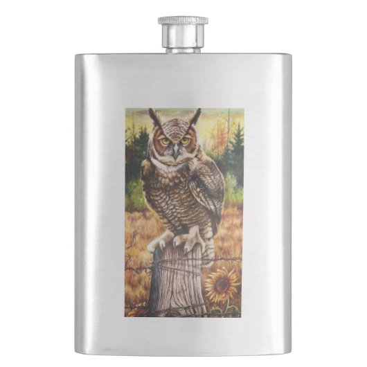 Autumn Owl Flacon (Voorkant)