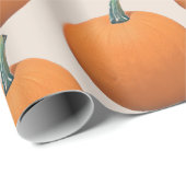 Autumn Painted Pumpkin Cadeaupapier (Rol Hoek)