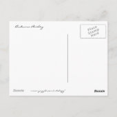 Autumn Paisley Briefkaart (Achterkant)