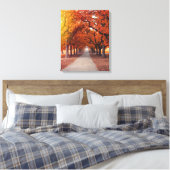 Autumn park canvas afdruk (Insitu (Slaapkamer))
