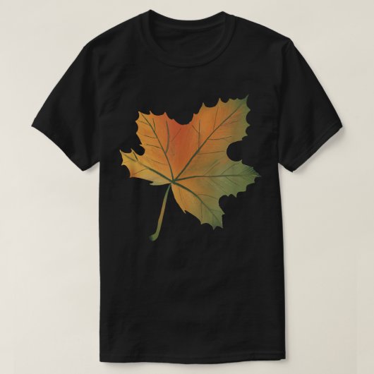 Autumn Park Maple Leaf T-shirt (Design voorkant)