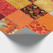 Autumn Patchwork Cadeaupapier (Hoek)
