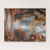 Autumn Pathway-puzzel Legpuzzel (Horizontaal)