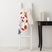 Autumn Pattern Sherpa Blanket Sherpa Deken (In situ)