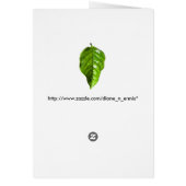 Autumn Persimmon Leaf (Achterkant)