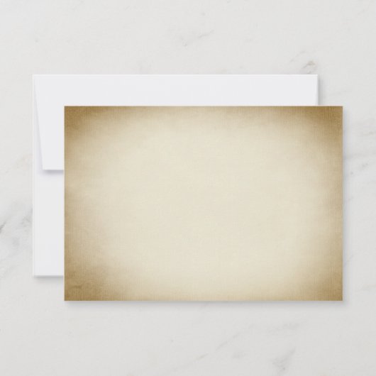 Autumn Pheasant Wedding RSVP (Achterkant)