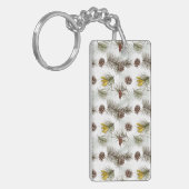 Autumn Pine Cones Sleutelhanger (Voorkant Links)