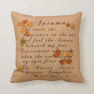 Autumn Poem Kussen