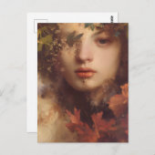 Autumn Princess Briefkaart (Voorkant / Achterkant)