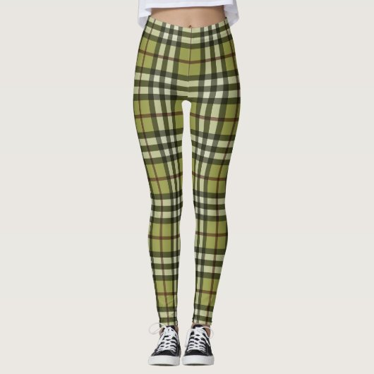 Autumn Pset Pattern Leggings (Voorkant)