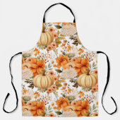 Autumn Pumpkin Bouquet Design Schort (Voorkant)
