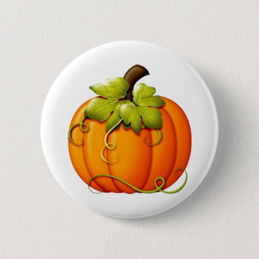 Autumn Pumpkin Button (Voorkant)