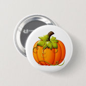Autumn Pumpkin Button (Voorkant /achterkant)