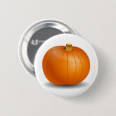 Autumn Pumpkin Button (Voorkant /achterkant)