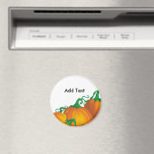 Autumn Pumpkin  Magnet Magneet (Insitu (Vaatwasser))