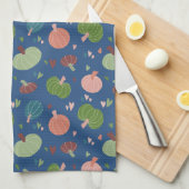 Autumn Pumpkin Pattern Theedoek (Quarter Fold)