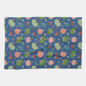 Autumn Pumpkin Pattern Theedoek (Horizontaal)