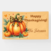 Autumn Pumpkin Spandoek (Horizontaal)