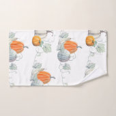 Autumn Pumpkins1 Bad Handdoek (Handdoek)