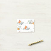 Autumn Pumpkins1 Post-it® Notes (Op bureau)
