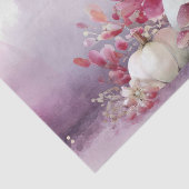 Autumn Pumpkins and Flowers Fall Pattern Decoupage Tissuepapier (Detail)