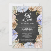 Autumn Pumpkins-Baby shower Kaart (Voorkant)