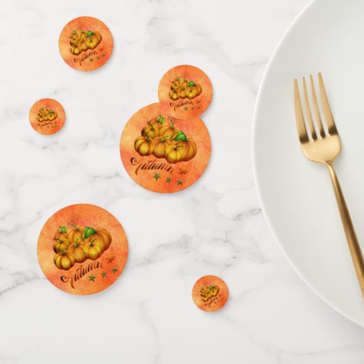 Autumn Pumpkins Confetti (Groep)