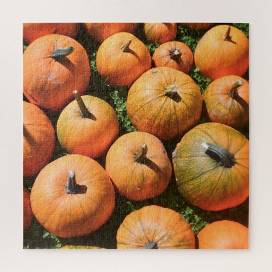 Autumn Pumpkins Legpuzzel (Verticaal)