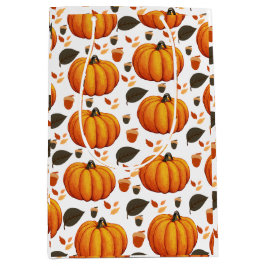 Autumn Pumpkins Medium Cadeauzakje
